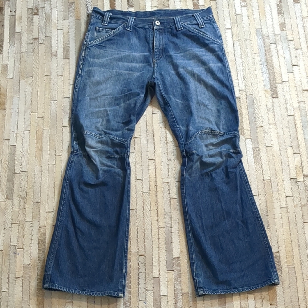G-Star Raw‎ Denim Y2K Heritage Biker Knee 34x32 Jeans